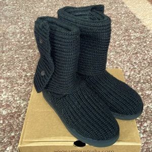 Black Classic Candy Ugg boots